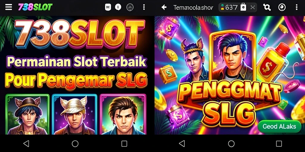 Tampilan gameplay menarik dari 738SLOT dengan fitur slot yang beragam.