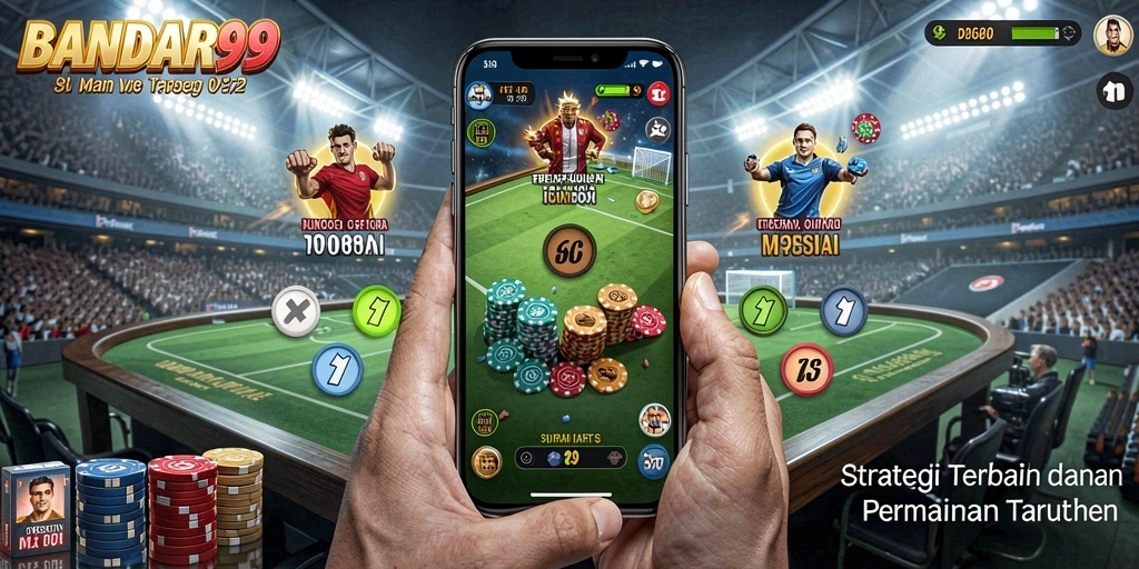 Tampilan gameplay BANDAR99 yang memikat dan strategis.