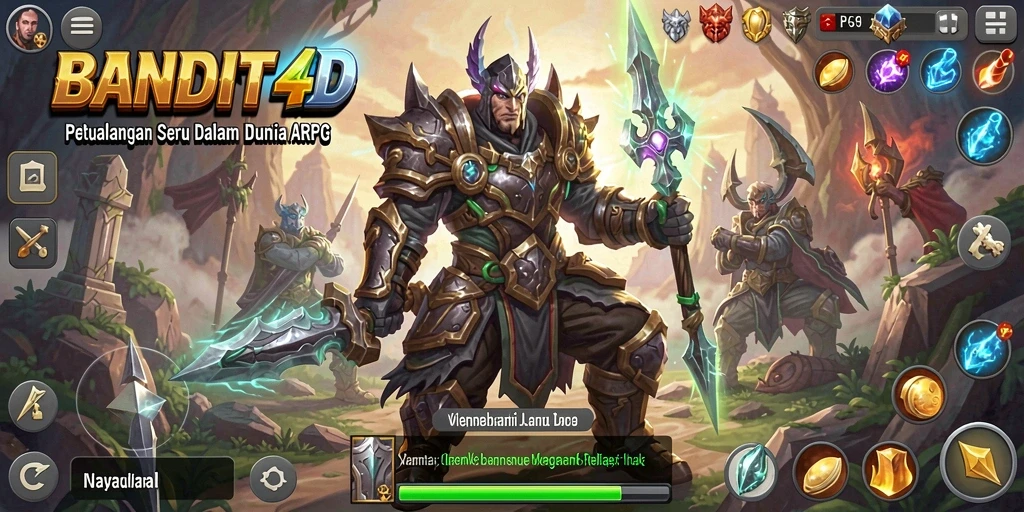 Tangkap momen seru dari gameplay ARPG yang mendebarkan.