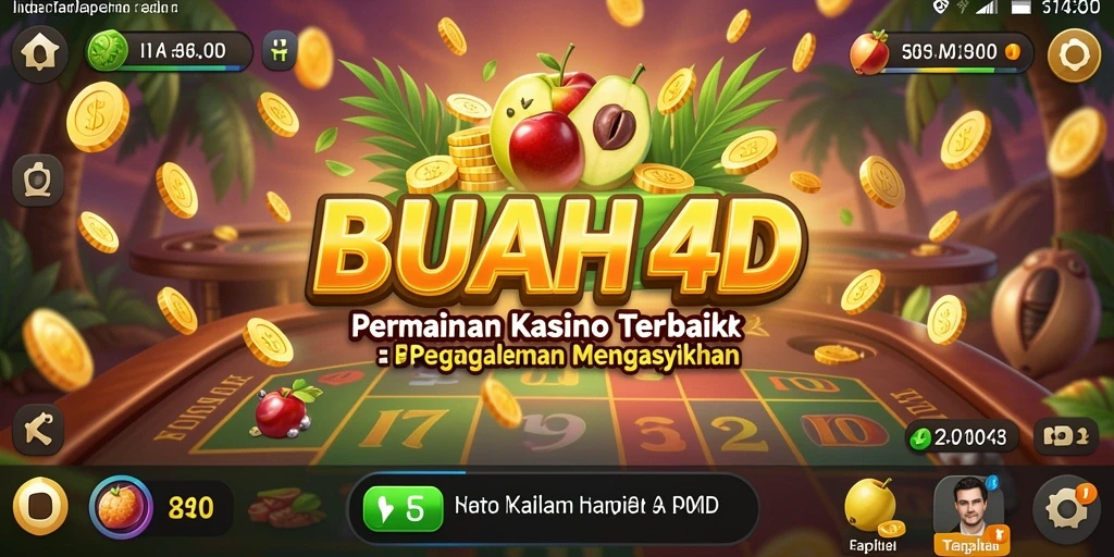 Tampilan gameplay BUAH4D yang menegangkan dan mengasyikkan.