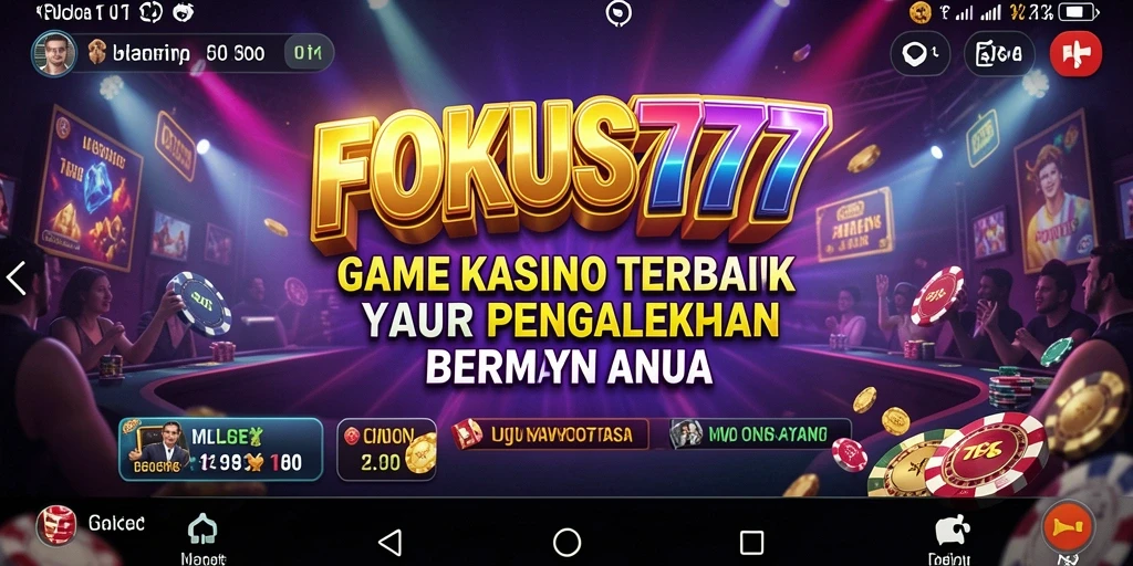 Screenshot FOKUS777 menampilkan gameplay seru dengan grafik menarik.