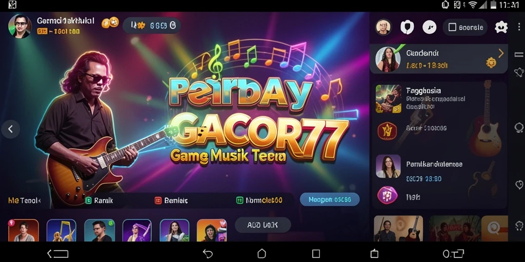 Screenshot GACOR77 menunjukkan gameplay yang dinamis dan interaktif.