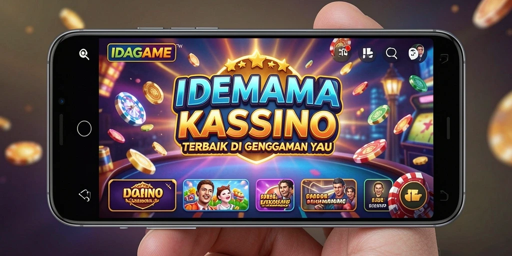 Tampilan menarik dari gameplay kasino IDAGAME yang mengesankan.