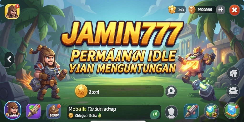 Tangkap momen seru permainan JAMIN777 dengan gameplay Idle yang menarik.