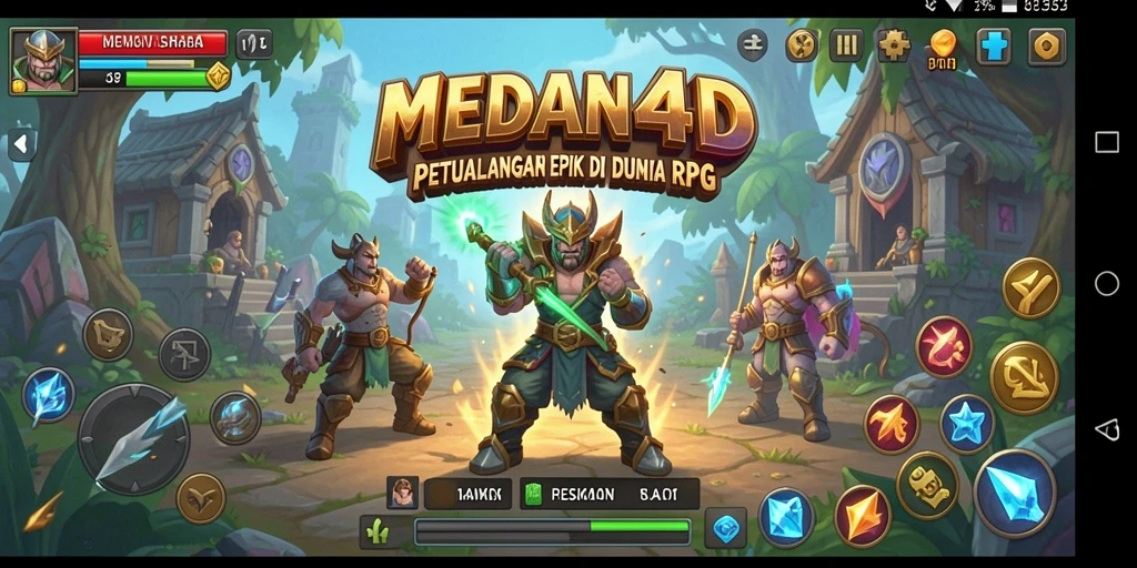 Gameplay RPG menarik di MEDAN4D dengan aksi seru.