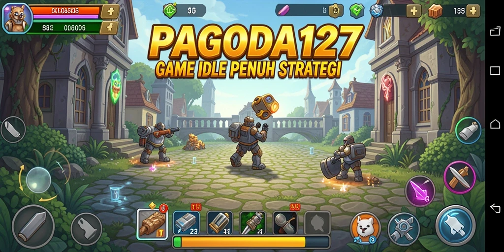 Tampilan gameplay PAGODA127 yang menakjubkan dan menarik.