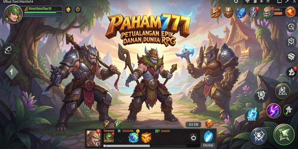 Gameplay seru PAHAM777 dengan aksi RPG yang mendebarkan.
