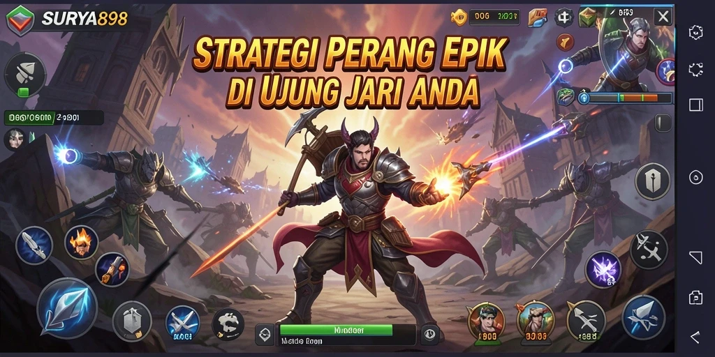 Tampilan menarik dari gameplay SURYA898 yang penuh strategi dan taktik.