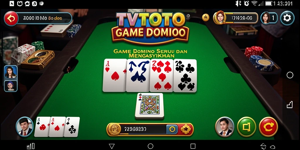 Tampilan gameplay seru dan menantang dari TVTOTO.