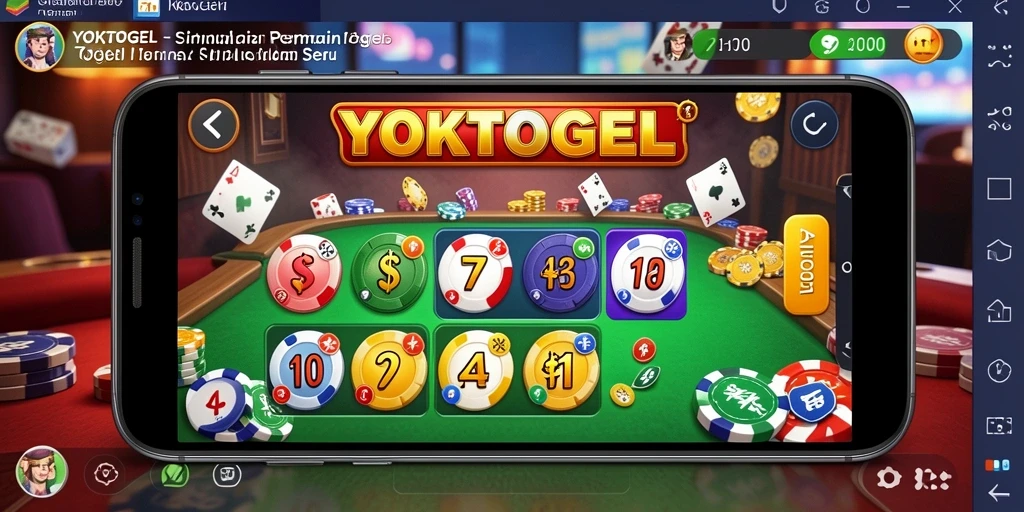 Tampilan gameplay seru dan menarik dalam YOKTOGEL.